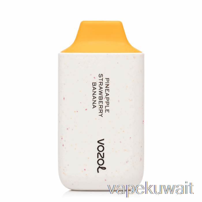 Vozol Star 6000 مجموعة كبسولات الأناناس والفراولة والموز